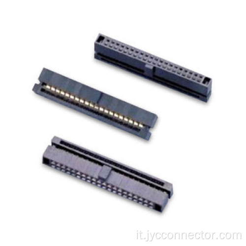 Connettore socket IDC di tipo orizzontale